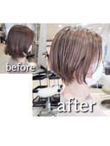 アッシュ 清瀬店(Ash)&nbsp;短すぎないショートボブ