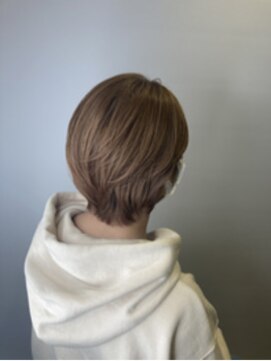 エイム ヘア リンク 長津田店(eim hair rink) ミルクティーカラー