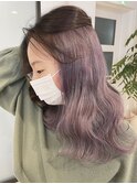 【インナーカラー】ピンクグラデーション,アッシュピンク