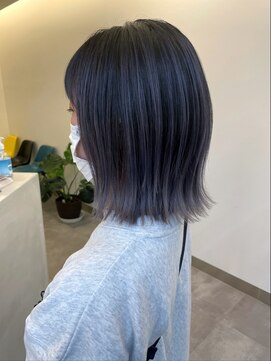 フェーディン(fa/din) バレイヤージュラベンダーグレージュ