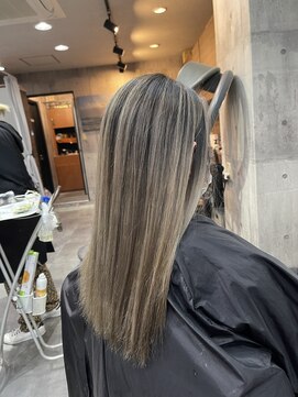 ラフ(LAFF) #黒髪#ボブルフ#ネビージュ#小顔#ワンレン