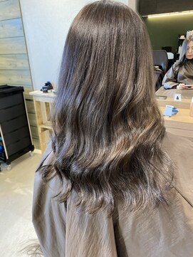 アクトワン(Act.1) 髪質改善カラー＋ダスティーグレー