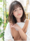 黒髪グレイアッシュ小顔透け感エアリーミディc5浦和20代30代40代