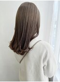 ミルクティーグレージュ