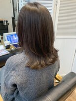 シエルバイアフロート(ciel by afloat)&nbsp;〇グレージュ ブリーチなし 透明感カラー くびれヘア