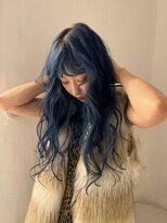 オンヌ(onnu) Blue hair