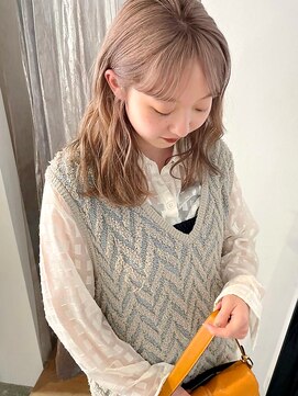 シテン(SITEN) ホワイトベージュ/ロング