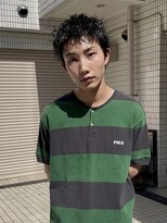 ヒュージ 三軒茶屋(huge)&nbsp;ツイストスパイラル/束感ショート/ツーブロックマッシュ