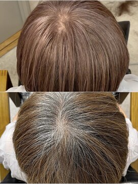 モイ(moy) 脱白髪染め/白髪ぼかし/ハイライト/グラデーションカラー/浅草