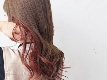 レリーヘアーデザイン(lelie hair design)の写真/話題のトエルカラーでトレンドを押さえた個性を引き出す艶髪へー。