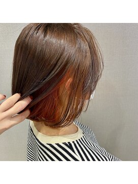 リリ(Liri material care salon by JAPAN) さりげないインナーカラー
