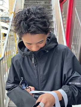 アイズ 海老名(AIZU) スパイキーショート メンズショート 直毛ショート  短髪メンズ