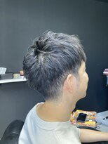 ゴースト(GHOST) 2ブロックショート/2ブロック/ショート/メンズショート/無造作/