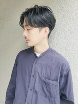 スーハ 恵比寿(SUUHA)&nbsp;３０代大人センターパートワンカールシャドウパーマ/前髪パーマ