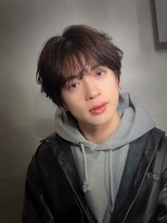 刈部倶楽舞&nbsp;シースルーマッシュ × 毛流れパーマ【朝久】