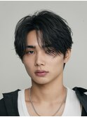 渋谷メンズ緩めシャドウパーマバレないツイストスパイラルパーマ