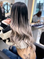 ラピス 福岡天神店(Lapis)&nbsp;エクステバレイヤージュ/ブリーチ無し/髪質改善