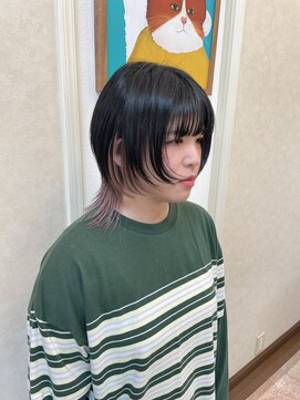 メルク(merc) カール/セミディ/シアーカラー/姫カット/ウルフ