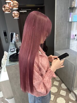 ジルバイジゼル(JILL by GiseL) aハイトーンホワイトミルクティーピンクケアブリーチ福岡天神