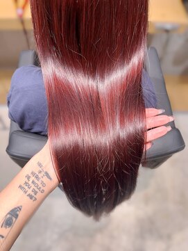 アカデミーサロンイー 代々木店(Academy Salon E) 【Academy SALON E】cherry red