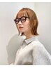 【大人気menu◎】カット+高彩度カラー+スタイリングレクチャー￥12800→ ￥8800