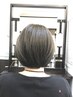 【うるおい艶カラー】　カット＆ツヤ白髪染め(全体) ￥12650