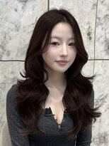 シーシンジュク 新宿南口(Sea shinjuku)&nbsp;大人ガーリー×ダークアッシュ［似合わせカット/ミディアム］