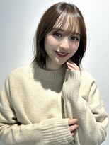 トリッカ シブヤ(TRICCA SHIBUYA) 大人ボブくびれヘア外はねボブレイヤーボブ結べるボブ薄め前髪