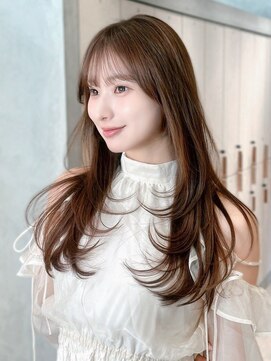 ロンドクレール 川崎(Lond clair) 似合わせカット/ダークアッシュ/バタフライカット/川崎117