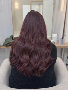 シアエミュー 新越谷店(SHEER emu) wカラーで作るラベンダーピンク