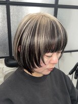 シーバイスリー 綱島(C×3) アンブレラカラー/ミルクティーベージュ × ボブウルフ