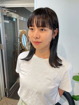  fit stand 千葉/ショートボブ/カット/パーマ/ダブルカラー/トリートメント/縮毛矯正 イメチェン/ピンクベージュ/アンブレラカラー[千葉]