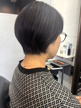 イン(in.) <70>ショート・ショートカット・ボブ×白髪染め♪