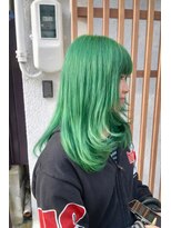 ホーミーキョウト(Homey Kyoto)&nbsp;イメチェンに◎鮮やかグリーンカラー