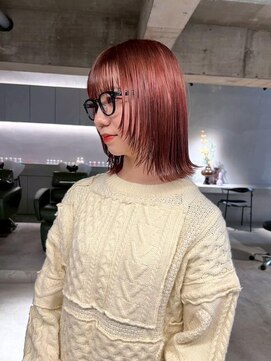 リール(rire) 黒髪クラゲヘアーオリーブグレー小顔ココアベージュ【大須】