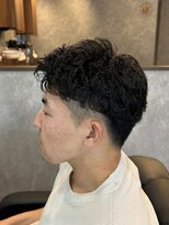 ザ クラン バイ ヘッドライト 仙台長町店(THE CLAN by HEADLIGHT) 【短髪×清潔感】メンズアクティブショートパーマ