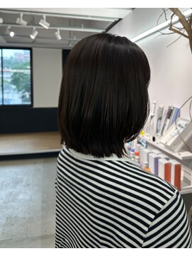 ソーソー(SoSo) バッサリカット×美髪ストレート6.17ミルクティーブロンド