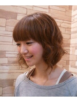 ヘア ビジゥ(hair bijou) ナチュラルキュートウェーブ☆みぃちゃん