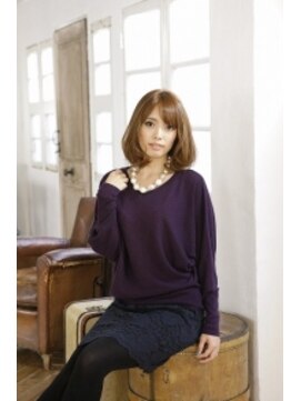 アントリール 府中店(entrir) ツヤ感アップボブ