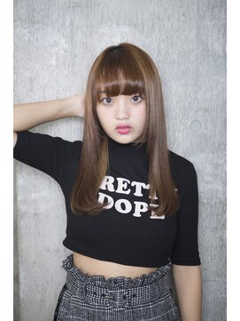 サロンドミルク 原宿(salon de MiLK) 【salon de MiLK 原宿】インナーカラー×ハイライト