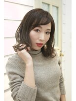 ツヤオレンジの大人ミディアム