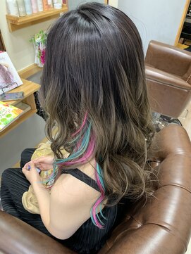 グルック ヘアー リラクゼーション 美章園店(Gluck Hair Relaxation) インナーユニコーン