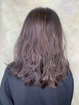 ネウィ 川崎(newi)&nbsp;ピンクベージュ×セミウェットウェーブ