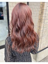 フィオーレ ヘアデザイン(FIORE hair design)&nbsp;ピンクカラー