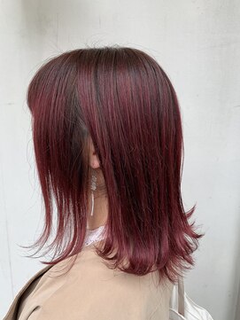 ヘアー アイス カンナ(HAIR ICI Canna) ディープピンク×イルミナカラー