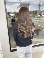 ナンバー(number+)&nbsp;20代30代40代ブリーチなしオリーブグレージュくびれミディ