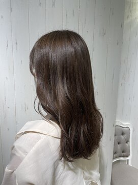 ラ ブランシュ 大宮(La Blanche) 20代30代40代前髪イヤリングカラーイメチェンラベンダーカラー