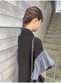 個性派ヘアアレンジ