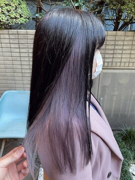 スタジオフォーエイチ(STUDIO 4H) インナーカラー/ラベンダーアッシュ/パープルシルバー/下北沢