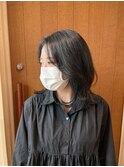 韓国風ダークグレージュ